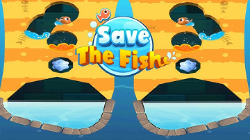 Save the fish - Dig this! || Max Level ‼️ All Level Gameplay Android/iOS, Hard Level 1-20