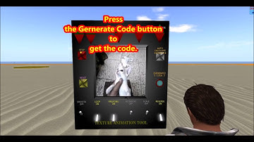 BUILD A TEXTURE ANIMATION TOOL FOR OPENSIM AND SECONDLIFE-GET THE FREE SCRIPT