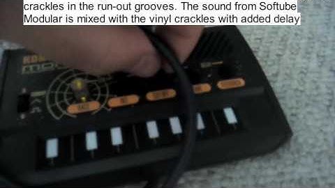 Week 20 - Turntable Vinyl Crackles littleBits Softube Modular