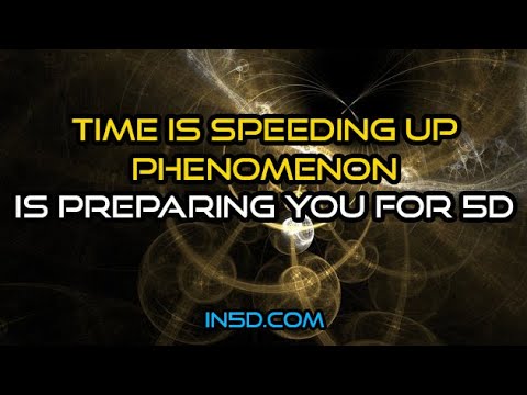 The Time Is Speeding Up Phenomenom | in5d.com