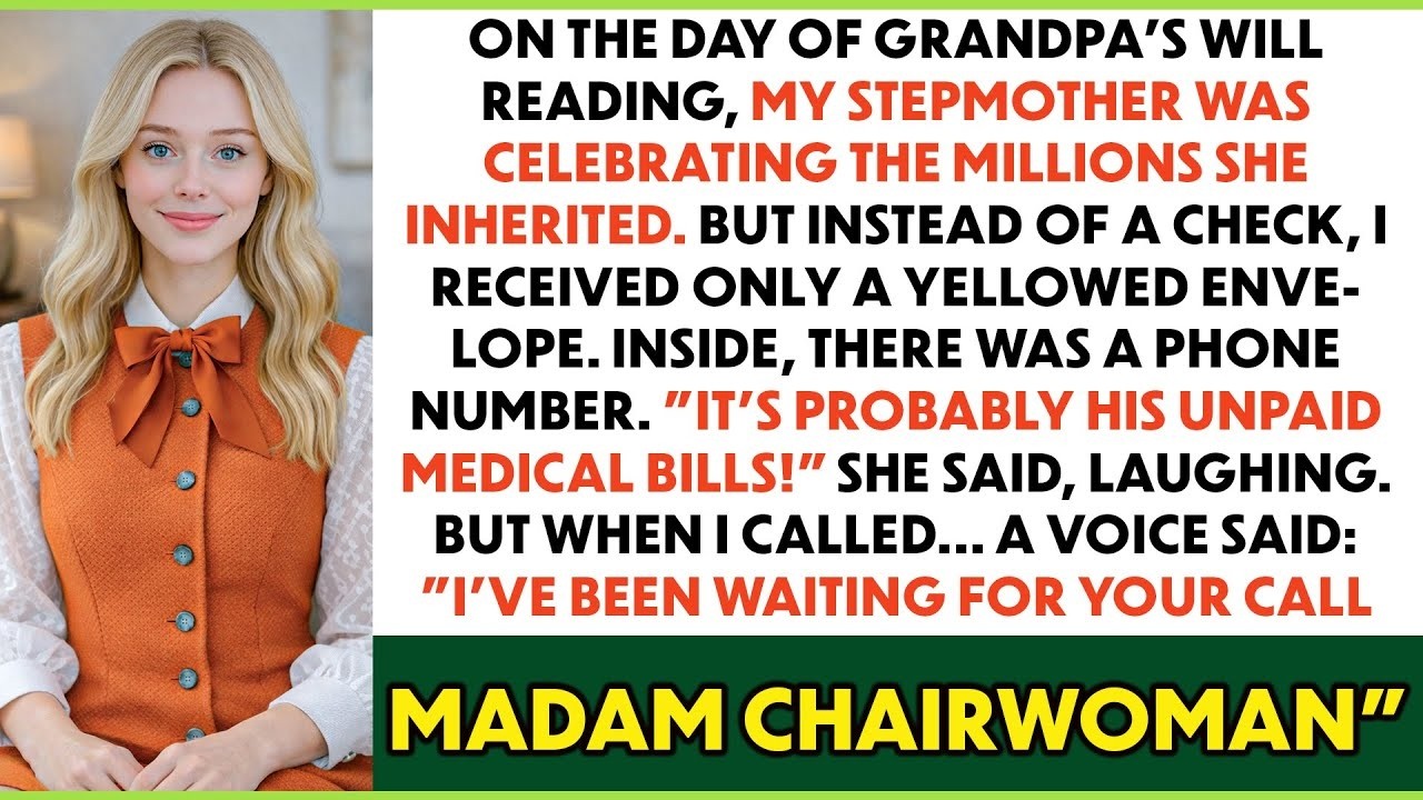 Everyone Got Millions At Grandpa’s Will Reading — But I Only Received A Yellow Envelope…