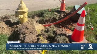 West Chester residents say Altafiber has created a nightmare in their neighborhood