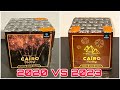 Caro crackling  12 ultimate chry batch 2020 vs 2023 vergelijking  magnum vuurwerk  30mm