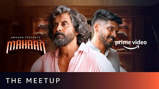 When Gandhi Mahaan Meets Dada | Chiyaan Vikram, Dhruv Vikram | Mahaan | Amazon Prime Video