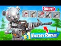 The GREY *ONLY* CHALLENGE in Fortnite! (SECRET SKIN)