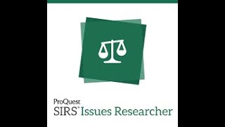 SIRS Issues Researcher Tutorial