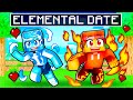 Going on a ELEMENTAL Date in Minecraft!
