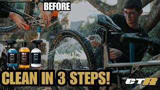 How to Wash Your MTB Properly — 3 Steps with CTR Bike Care