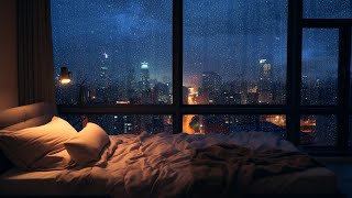 Experience Deep Sleep with Heavy Rain Sounds On Window - Transform Your Nights Instantly, Relax Mood