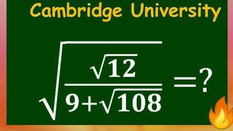 Calculator is not allowed - How can you Simplify ?