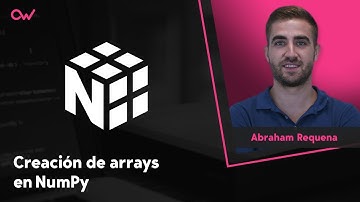 Creación de arrays en NumPy