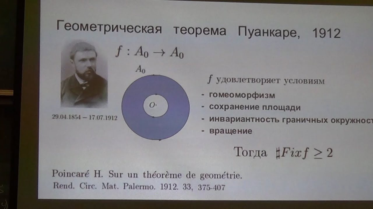 Гипотеза пуанкаре доказательство