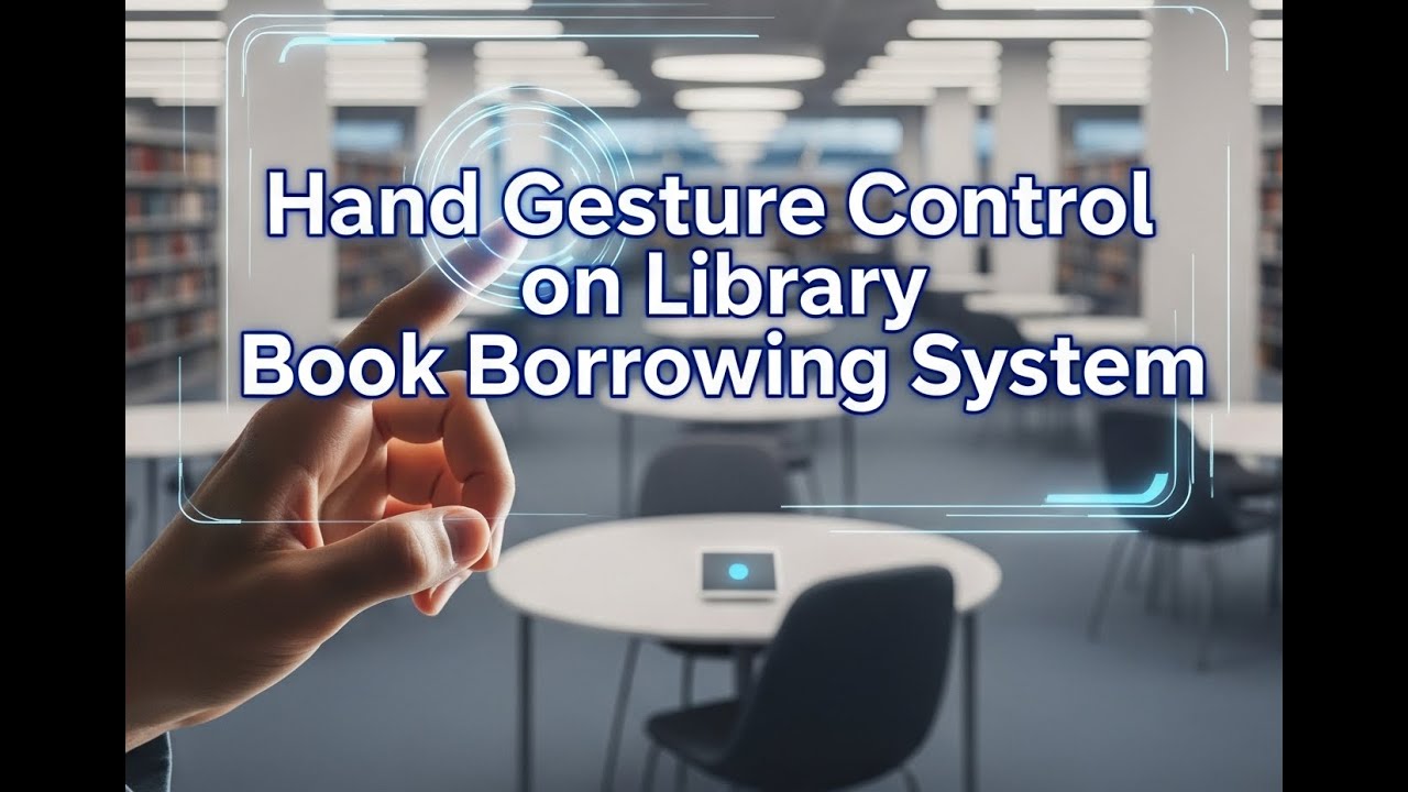 Hand Gesture Control on Library Book Borrowing | Python Editor ...