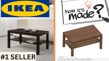 How IKEA Designs A Coffee Table | E7 - Fusion 360 Tutorial for Beginners