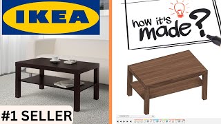 How Ikea Designs A Coffee Table | E7 - Fusion 360 Tutorial For Beginners