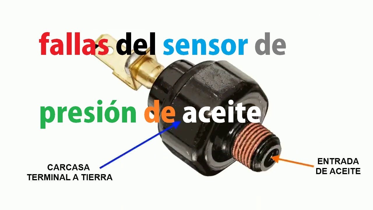 fallas del sensor de presión de aceite - YouTube
