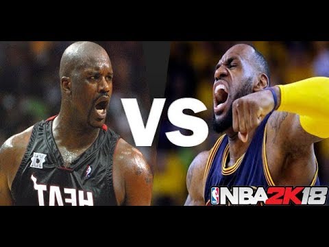 シャキール・オニール５人 VS レブロン・ジェームズ５人！第１クウォーター【NBA2k18】