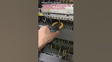 Cách Sử Dụng Đồng Hồ Ampe Kìm | Đo Dòng Điện Xoay Chiều  | Measure AC Current #shorts