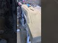 Making A Hand Carved Yorkstone Fireplace Head 