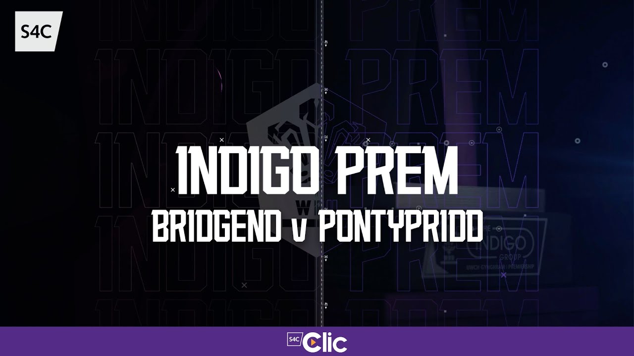 Live Rugby Bridgend v Pontypridd Indigo Prem S4C
