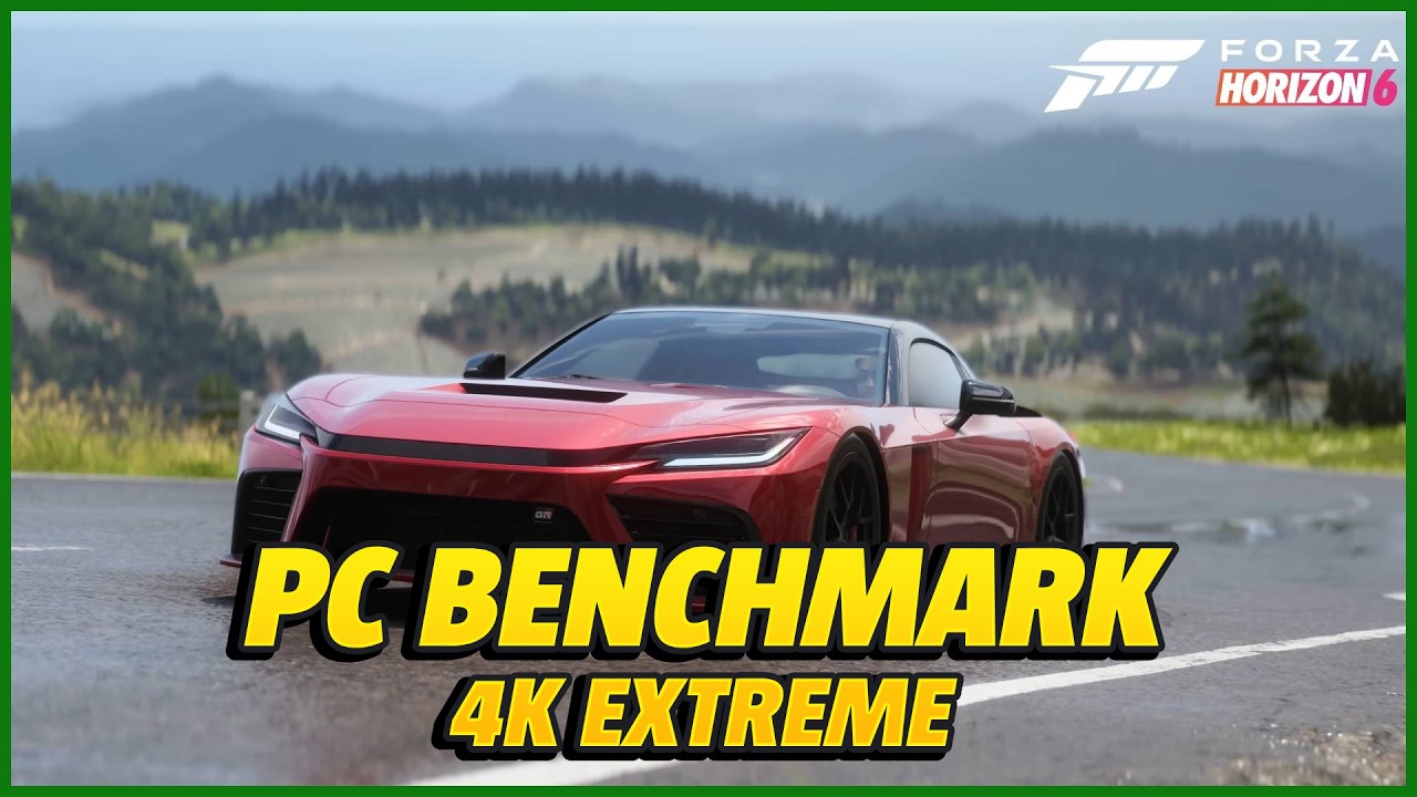 Forza Horizon 6 PC Benchmark | Extreme Settings 4K Resolution | No RayTracing | AMD FSR 