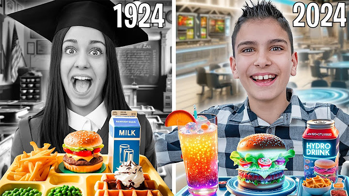 PROBANDO 100 AÑOS de ALMUERZOS ESCOLARES