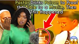 Pastor Drinks Poison toProof the Bible to a Muslim, Then This Happened