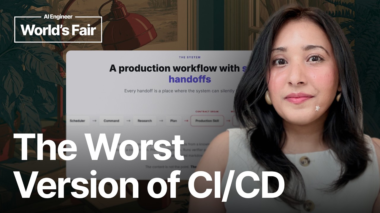 Every Solo Agent Builder Eventually Reinvents a Worse Version of CI/CD - Sumaiya Shrabony