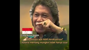 saya kagum dengan indonesia #caknun #mbahnun #maiyah #sinaubareng #kiaikanjeng #shorts #fyp