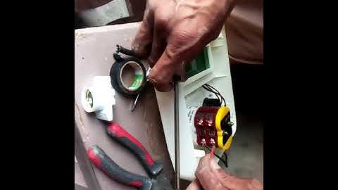 Single Phase MCB Distribution DB Box Connection