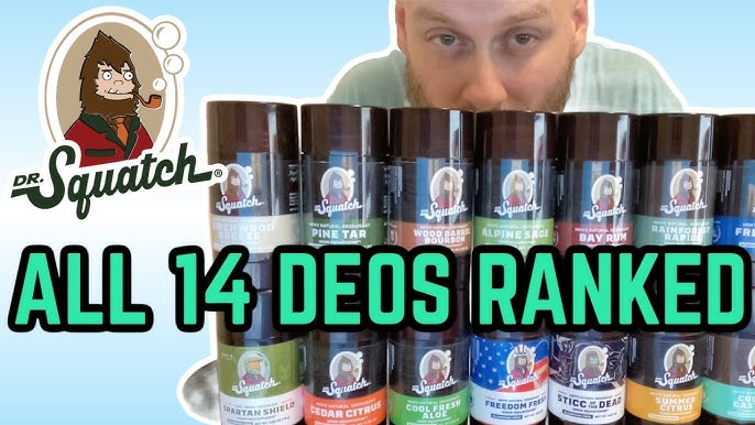 What Is The Best Smelling Dr. Squatch Deodorant? Top 3 Irrestitable Scents