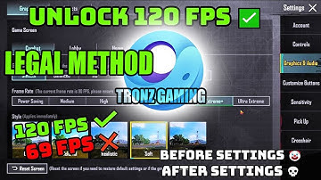 Best Trick to Unlock 120 FPS in Gameloop PUBG Mobile ✅ Easy & Legal Method | 120FPS Guide