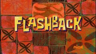 Spongebob Squarepants Time Card - Flashback & End Of Flashback
