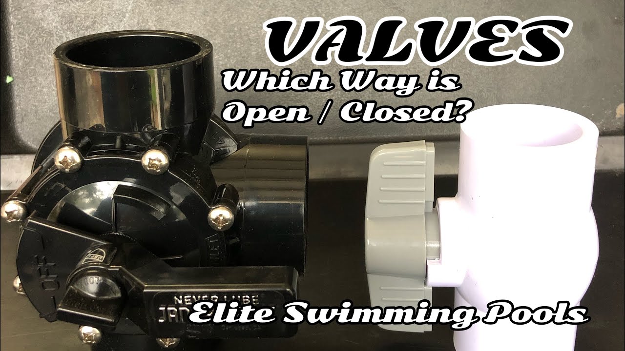 How to determine if a plumbing valve is Open or Closed How to