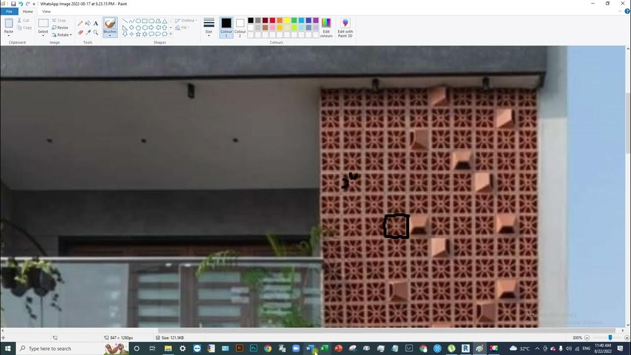 Revit study 13 (CURTAIN PANEL PATTERN BASED FAMILY JALI PATTERN)part