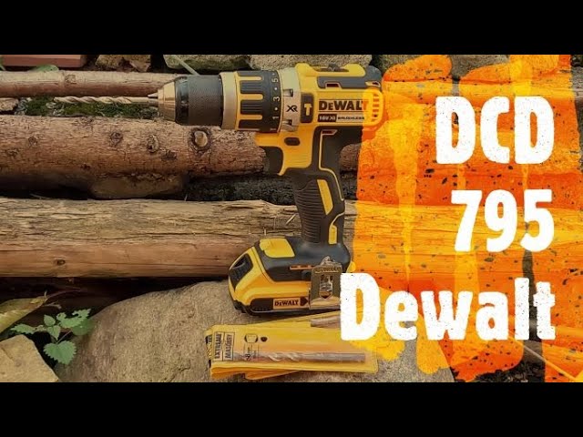 Ring tilbage Brawl riffel DCD 795 Dewalt drills hard stone and ? Look !!! - YouTube