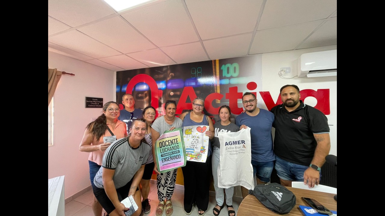 Tendencia Activa - Nos visitaron docentes