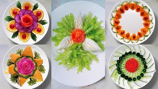 How To Cut Cabbage Into A Beautiful Rosette Platter?#knifeskills #fruitcarving