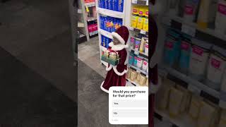 Christmas decor 2025 in CVS Mr And Mrs Santa Claus