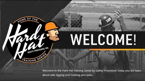 Rigging and Signalperson Basic Introduction