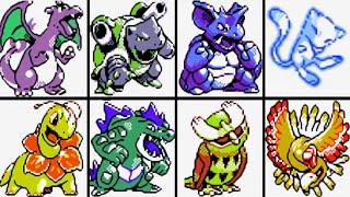 Pokemon Crystal All Shiny 252 Pokemon 1080p