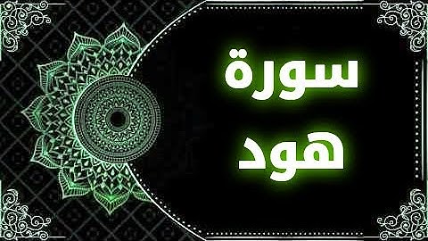 القران الكريم تلاوة هادئة سورة هود القارئ هيثم الدخين