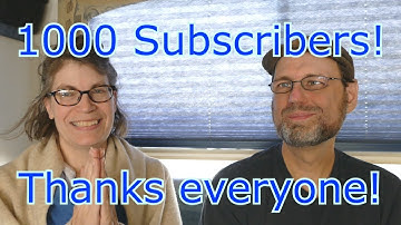 1k Subscribers Big Thank You and New Intro Reveal!