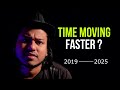 Why time moving faster?
