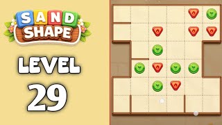 Sand Shape All Level 29 Easy Gameplay walkthrough & solution 