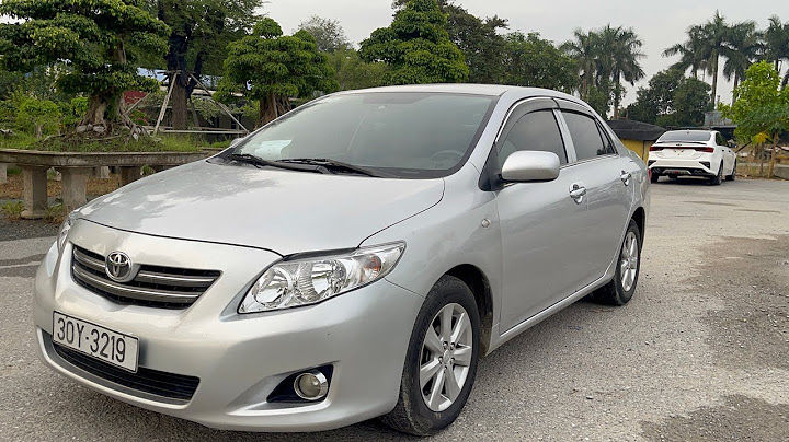 Đánh giá xe toyota corolla altis 2008 năm 2024