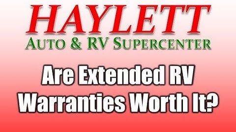 Are Extended RV Warranties Worth It with Josh the RV Nerd