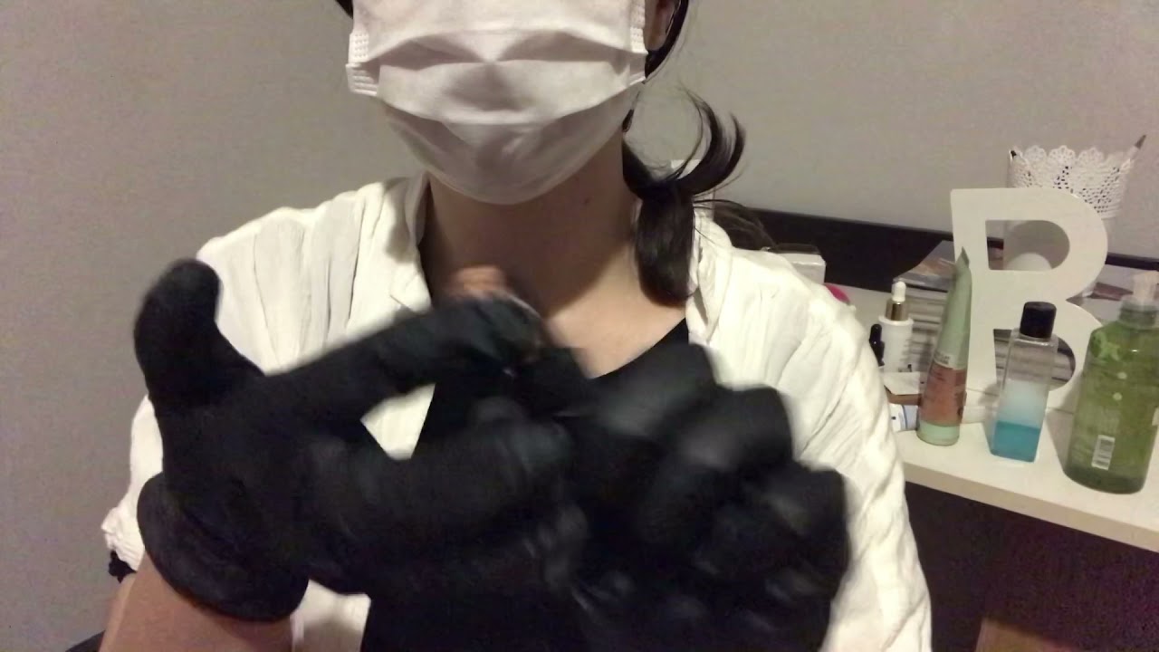 hızlı cilt bakımı asmr (eldiven, krem, serum sesleri) | türkçe asmr