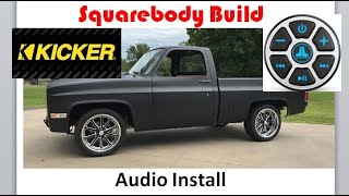 C10 Squarebody Build. Bluetooth stereo install!