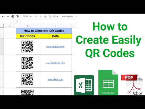 How to Create QR Codes for Free | Use Anywhere | QR Codes for Excel, Word,  PowerPoint